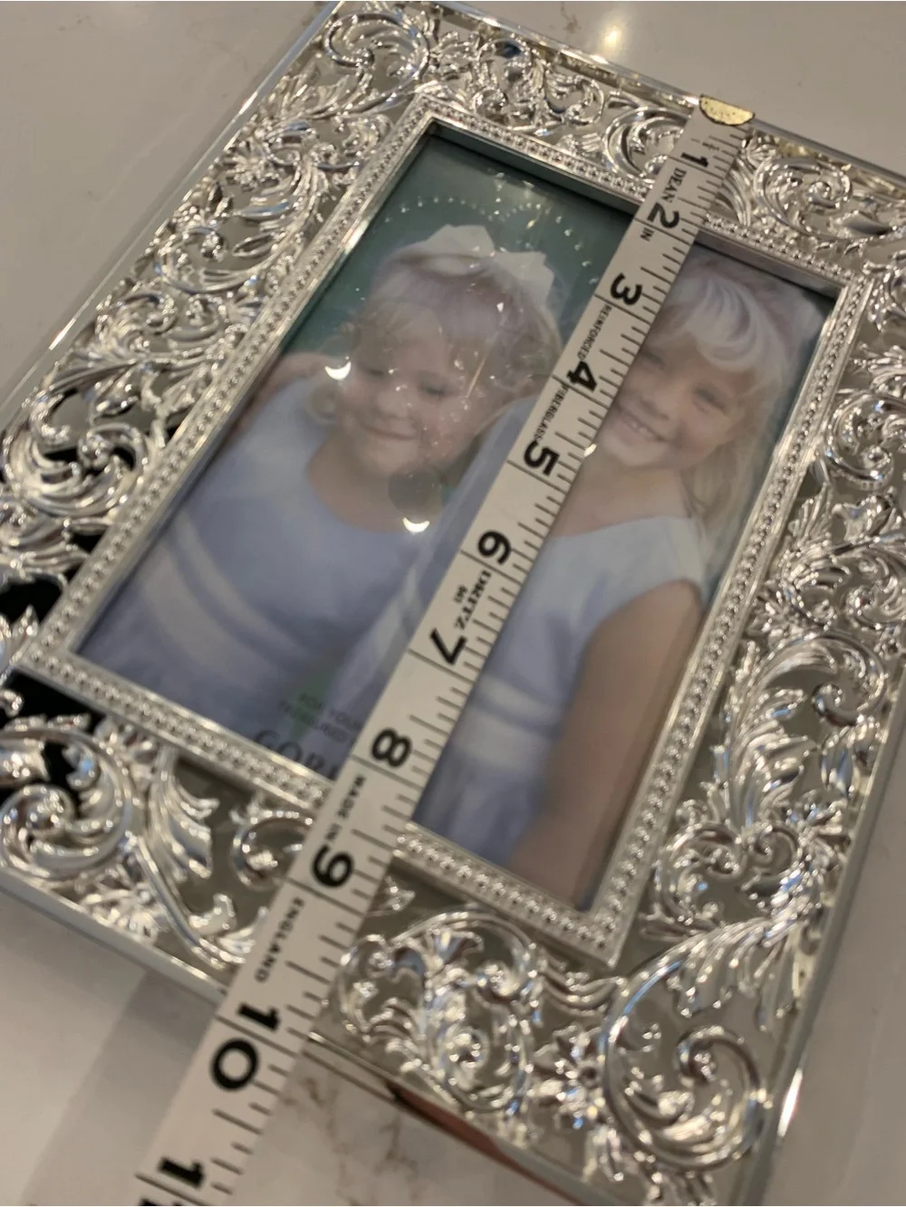 Gorham Silver Plated Photo Frame For  5”x 7”  Pictures NEW no box